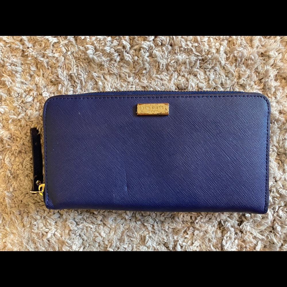 Navy Kate Spade Wallet